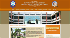Desktop Screenshot of imrt.ac.in